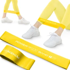 Guma oporowa do ćwiczeń MINI POWER BAND 0,8 mm