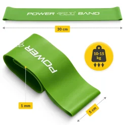 Guma oporowa do ćwiczeń MINI POWER BAND 1,0 mm