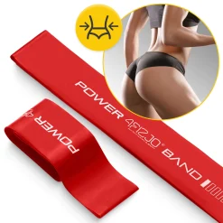 Guma oporowa do ćwiczeń MINI POWER BAND 0,4 mm