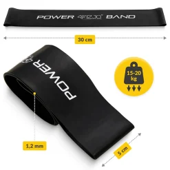 Guma oporowa do ćwiczeń MINI POWER BAND 1,2 mm