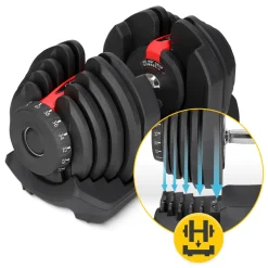 Hantel regulowany do ćwiczeń Premium 40 kg