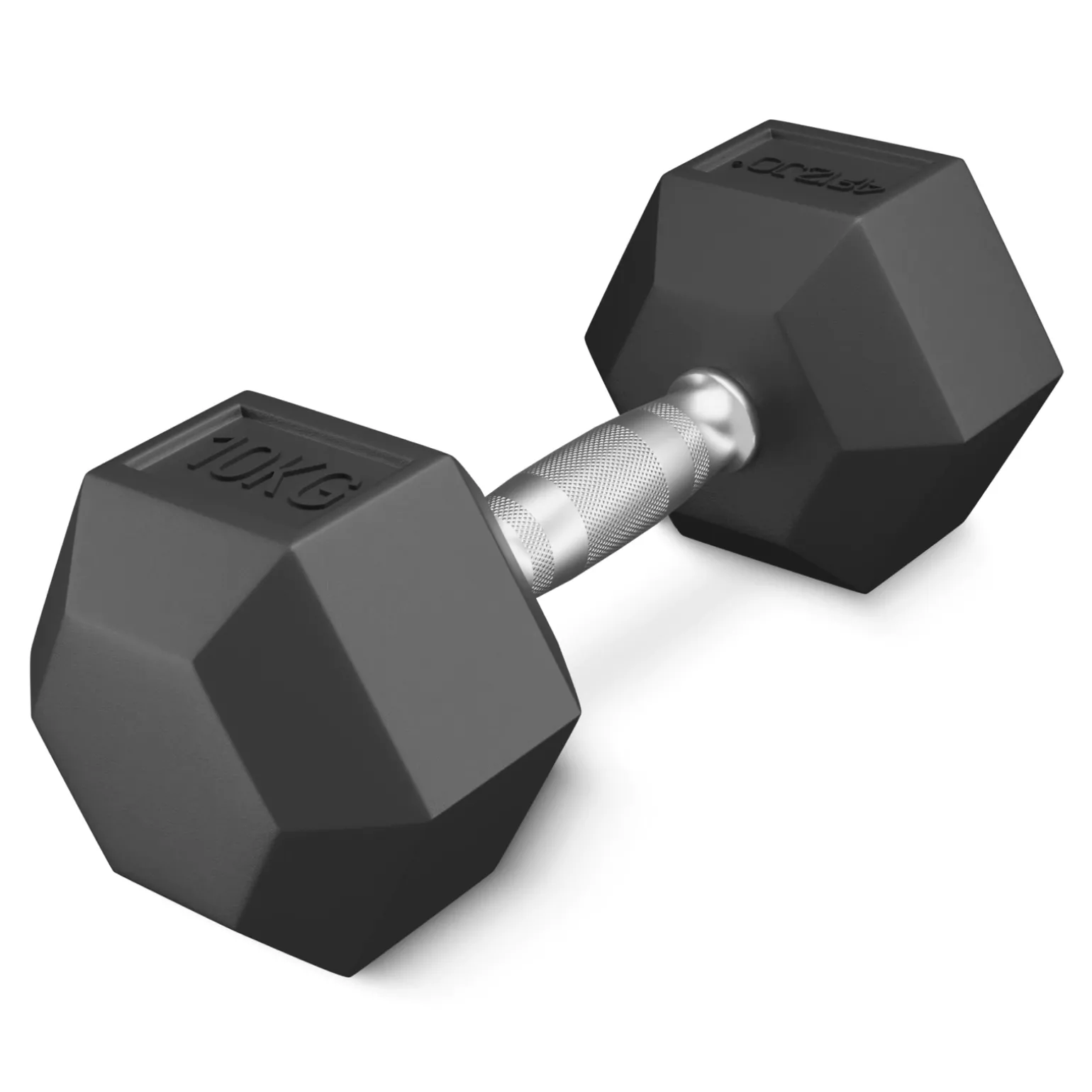 Hantel stalowy HEX 1 x 10 kg
