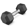 Hantel stalowy HEX 1 x 5 kg