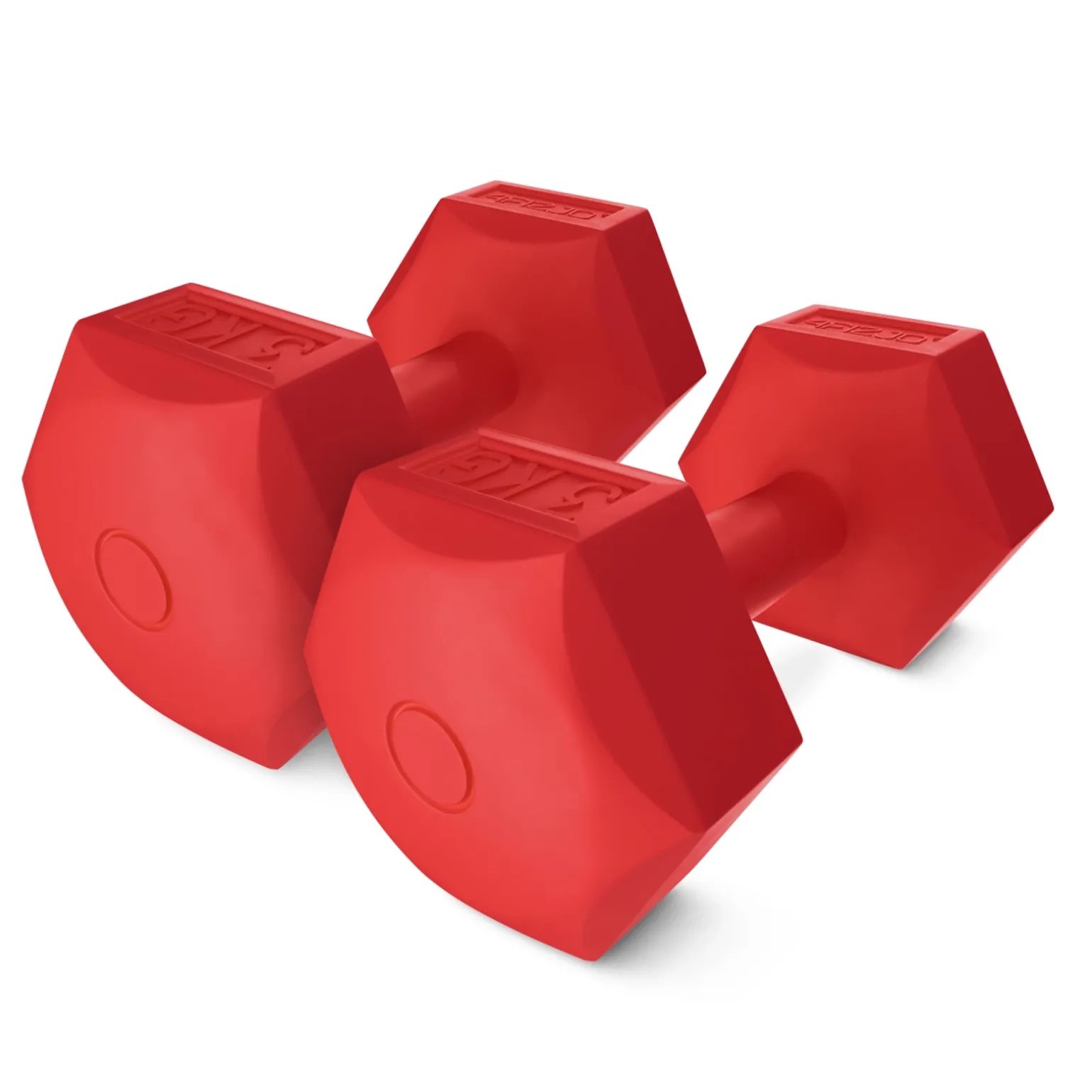 Hantelki bitumiczne do ćwiczeń 2 x 3 kg