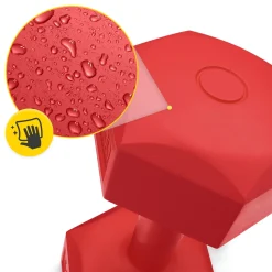 Hantelki bitumiczne do ćwiczeń 2 x 3 kg