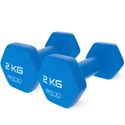 Hantelki żeliwne do ćwiczeń Classic 2 x 2 kg
