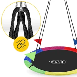 Huśtawka ogrodowa dla dzieci XXL Bocianie Gniazdo 120 cm