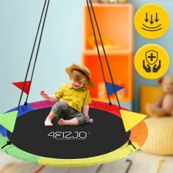 Huśtawka ogrodowa dla dzieci XXL Bocianie Gniazdo 120 cm