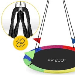 Huśtawka ogrodowa dla dzieci XL Bocianie Gniazdo 110 cm