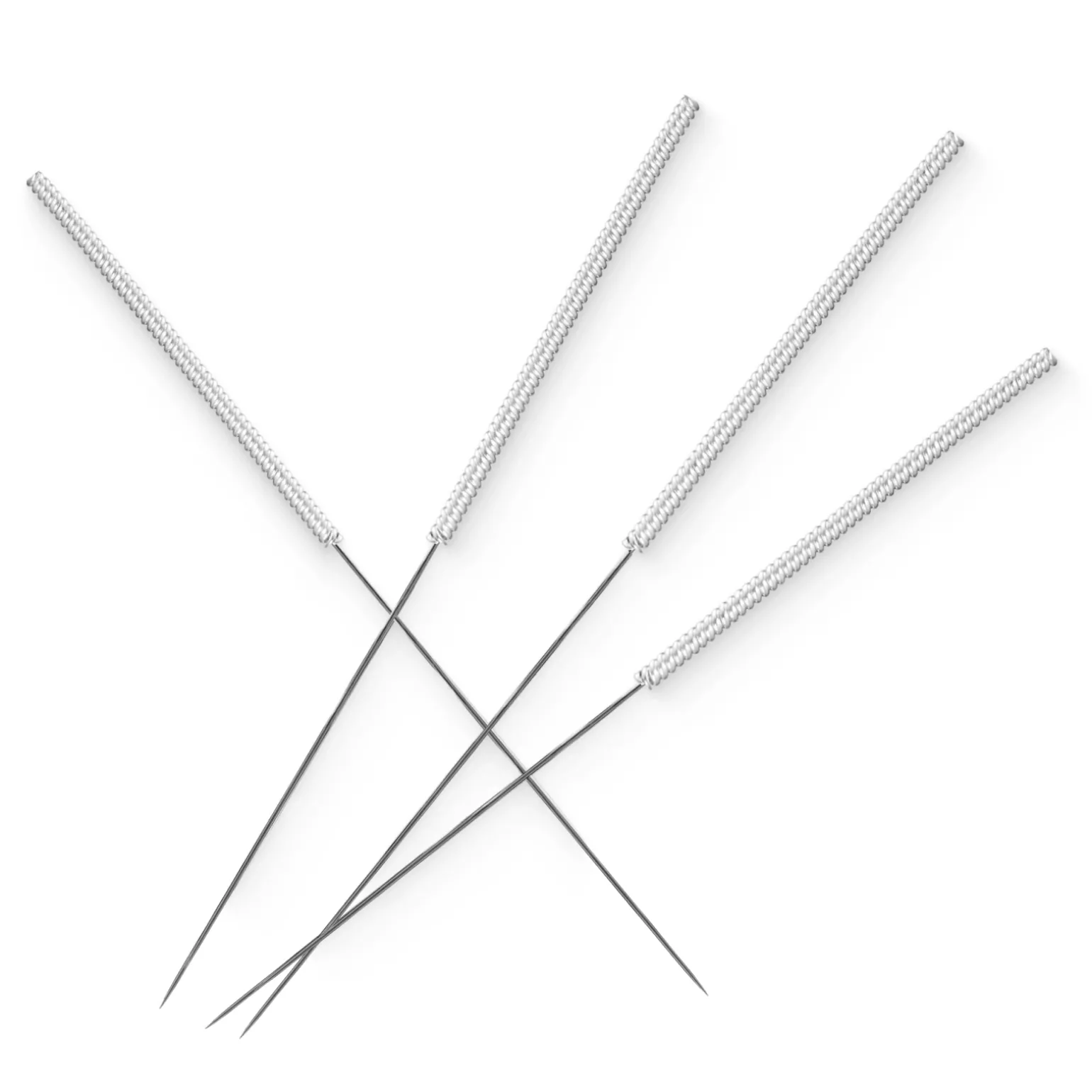 Igły do akupunktury z prowadnicą 100 szt. 0,3 x 40 mm