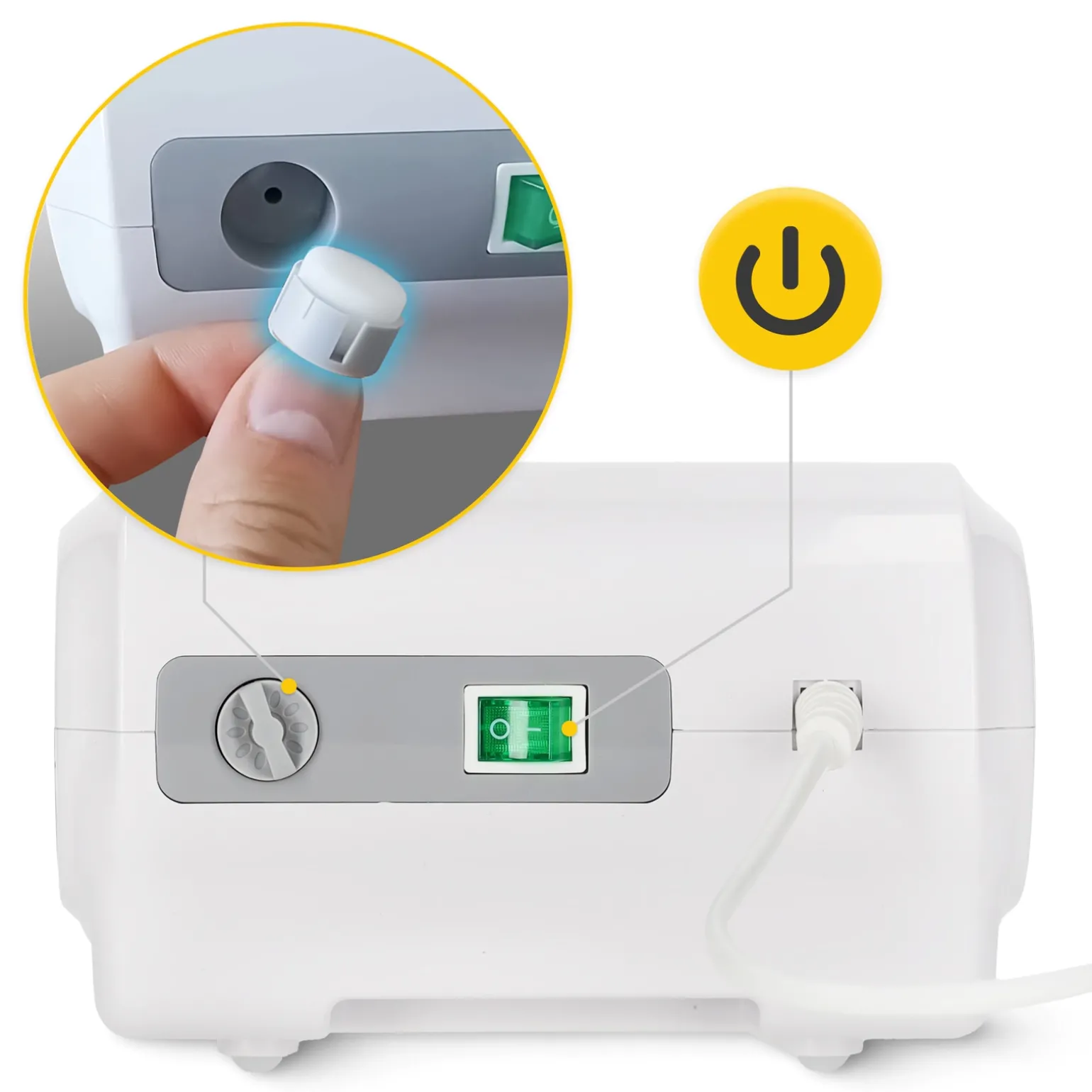 Inhalator nebulizator kompresorowy PRO