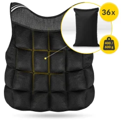 Kamizelka obciążeniowa do ćwiczeń 20 kg