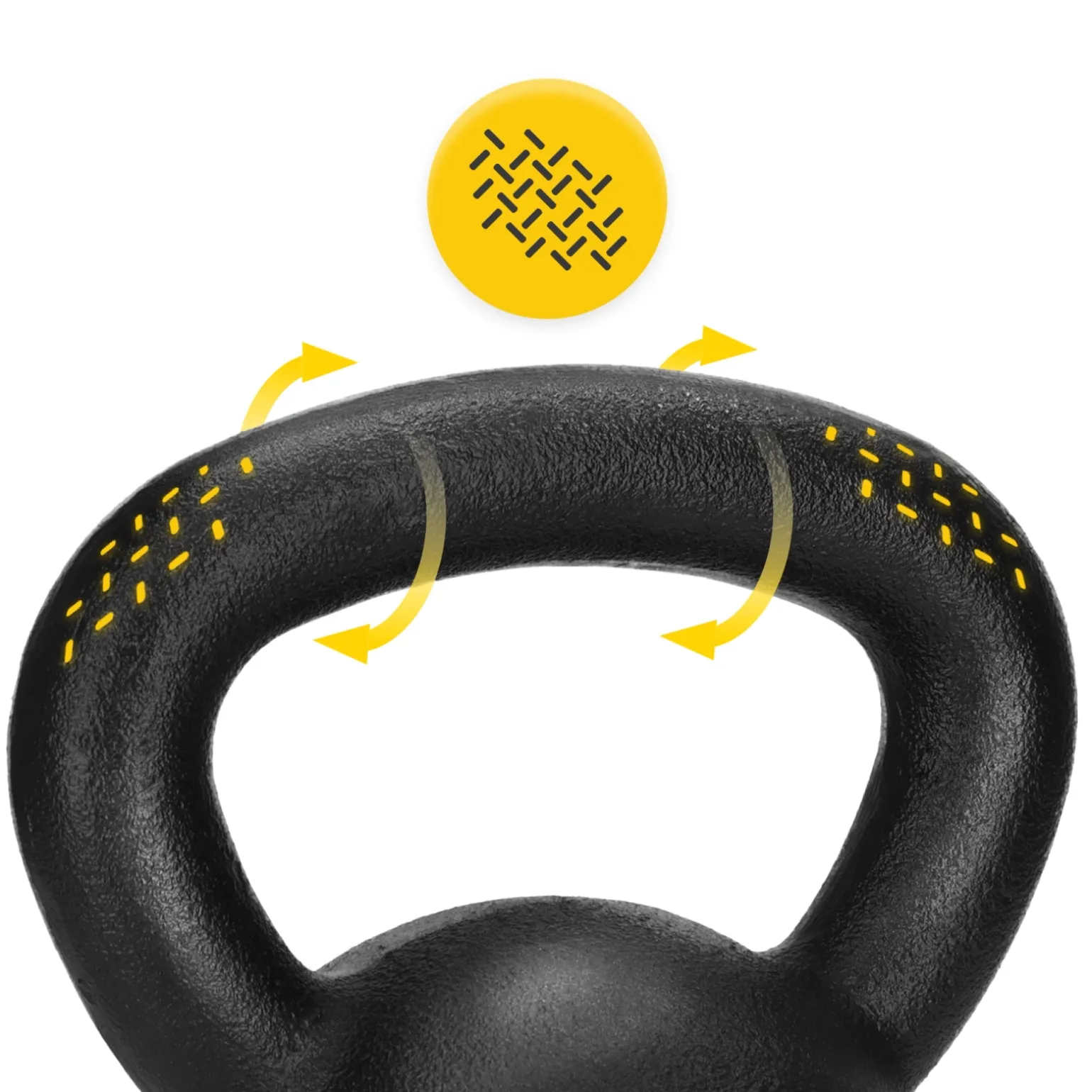 Kettlebell odważnik żeliwny 10 kg