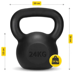 Kettlebell odważnik żeliwny 24 kg