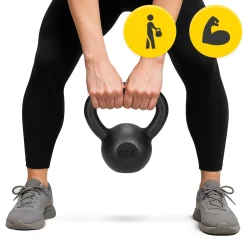 Kettlebell odważnik żeliwny 6 kg
