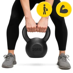 Kettlebell odważnik żeliwny 20 kg