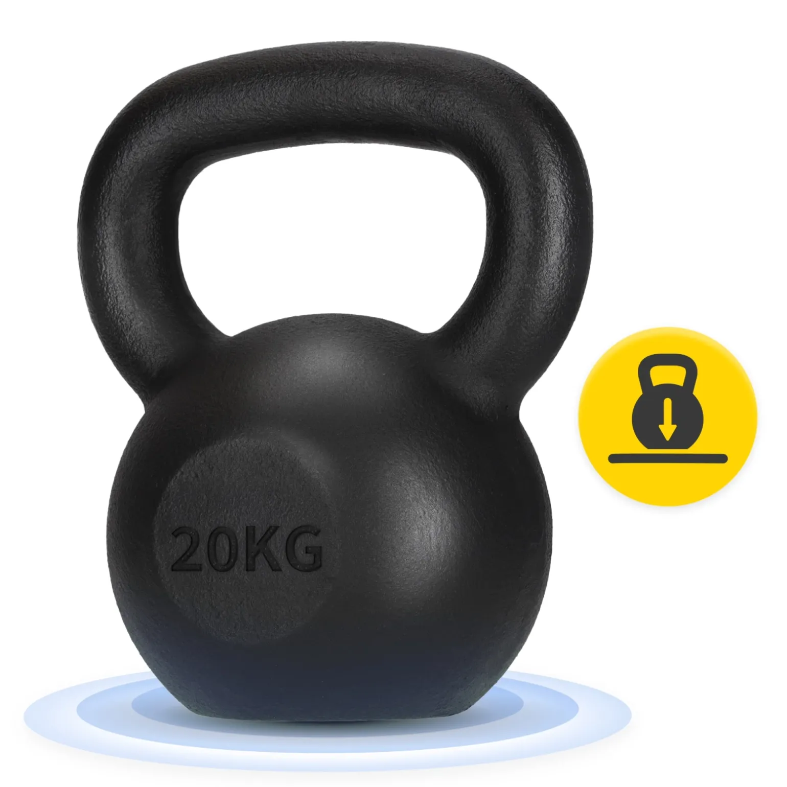 Kettlebell odważnik żeliwny 20 kg