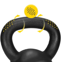 Kettlebell odważnik żeliwny 12 kg