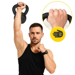 Kettlebell odważnik żeliwny 12 kg