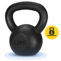 Kettlebell odważnik żeliwny 12 kg