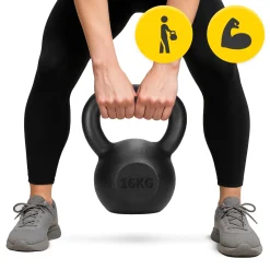 Kettlebell odważnik żeliwny 16 kg