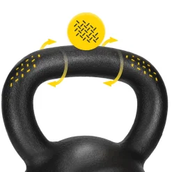 Kettlebell odważnik żeliwny 16 kg