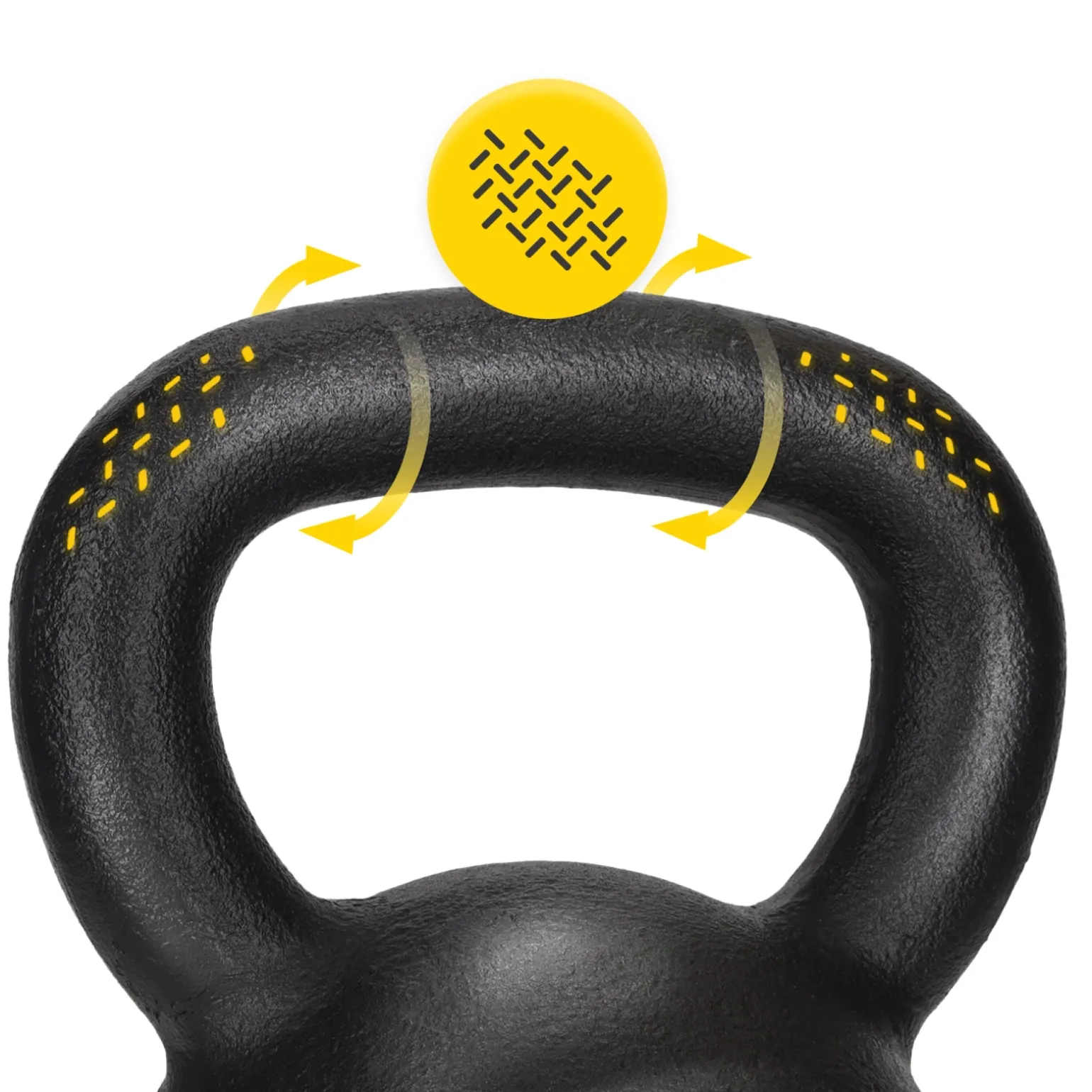 Kettlebell odważnik żeliwny 16 kg