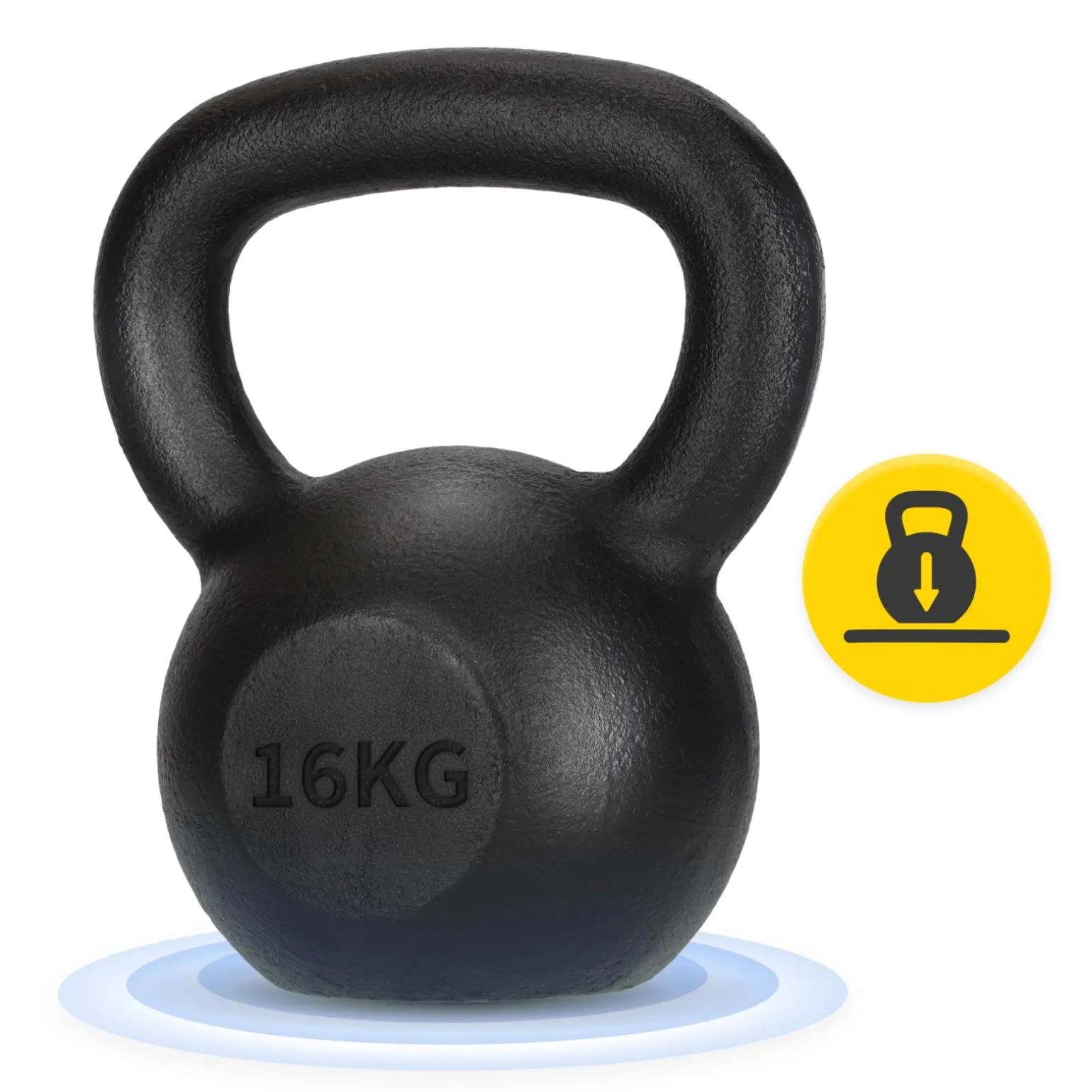 Kettlebell odważnik żeliwny 16 kg