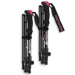 Kije trekkingowe do nordic walking PRO+ różowe