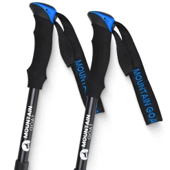 Kije trekkingowe do nordic walking PRO+ niebieskie