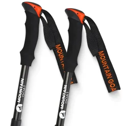 Kije trekkingowe do nordic walking PRO+ pomarańczowe