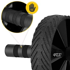 Kółko do ćwiczeń mięśni brzucha AB WHEEL PRO niebieskie