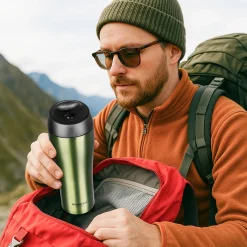 Kubek termiczny Mountain Goat TRAVEL 380 ml zielony