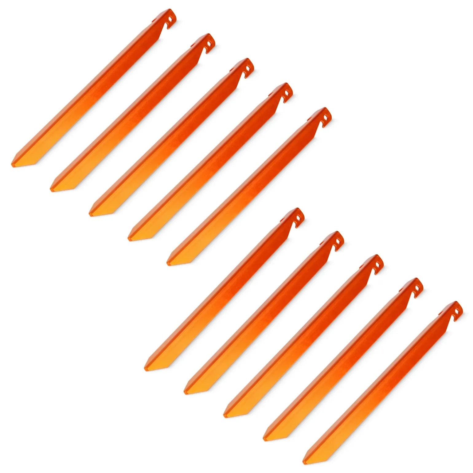 Śledzie aluminiowe do namiotu 18 cm V-kształtne 10 szt.