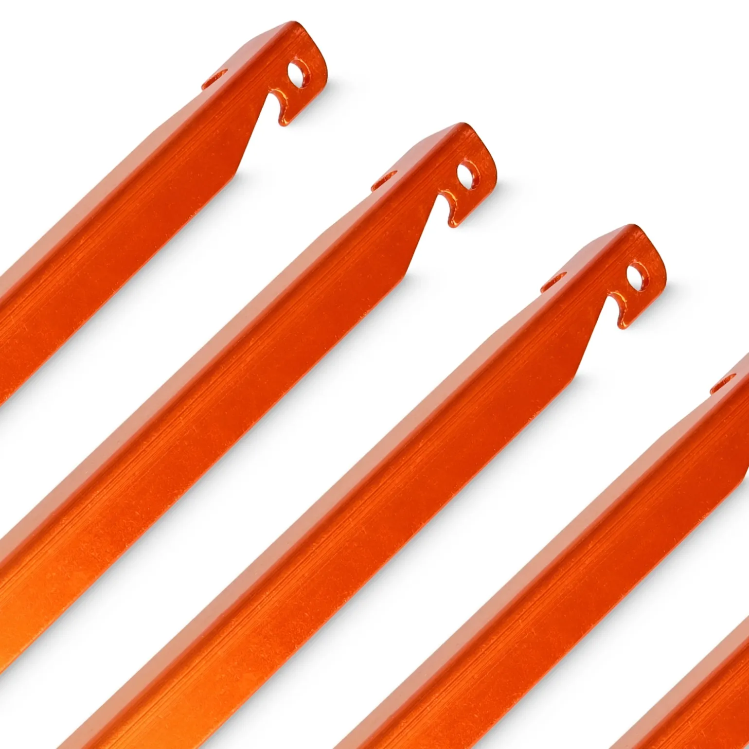 Śledzie aluminiowe do namiotu 18 cm V-kształtne 10 szt.