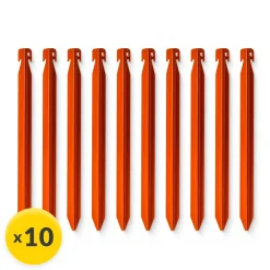 Śledzie aluminiowe do namiotu 18 cm V-kształtne 10 szt.