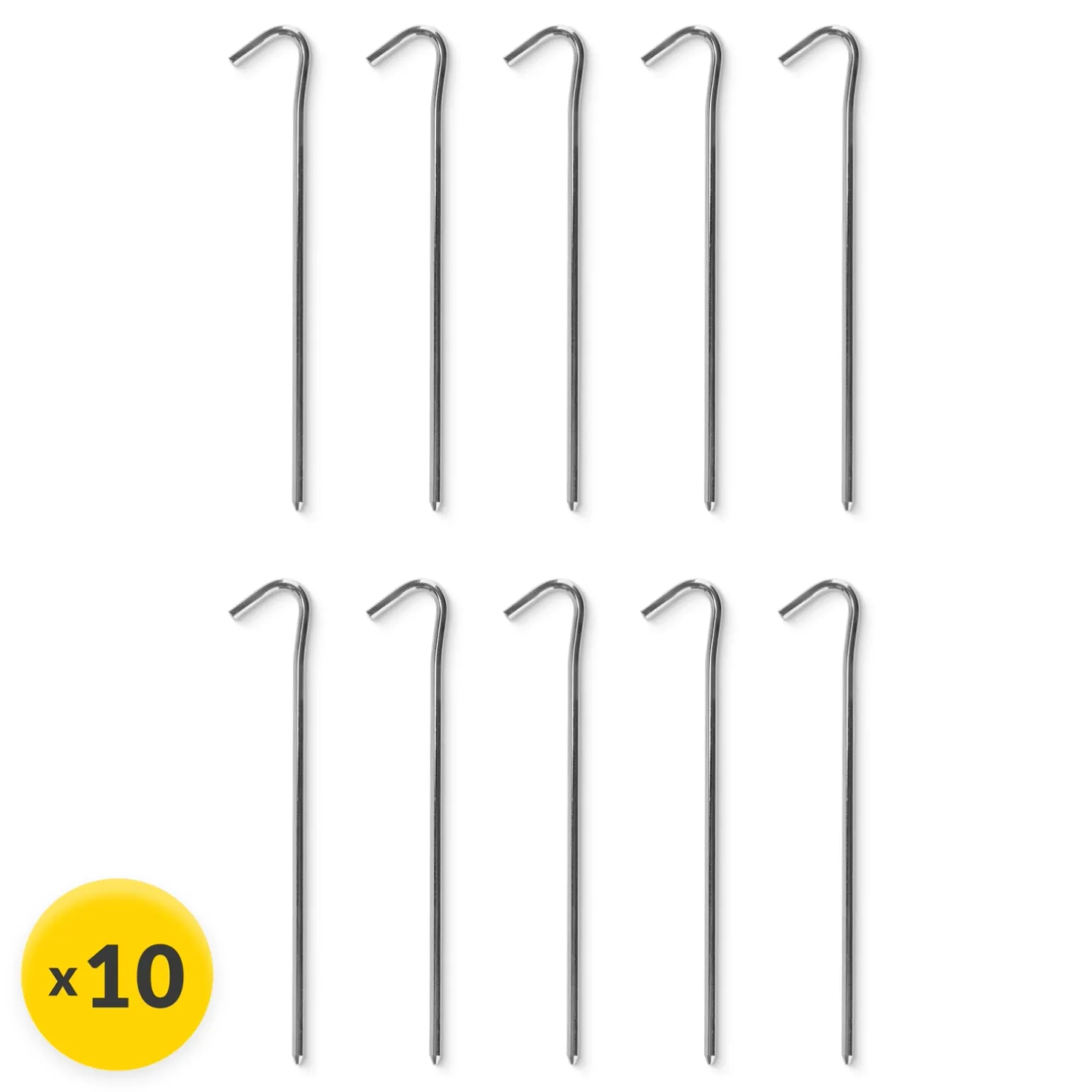 Śledzie stalowe do namiotu 10 szt.