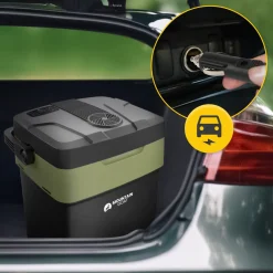 Lodówka turystyczna elektryczna Mountain Goat 29 litrów zielona