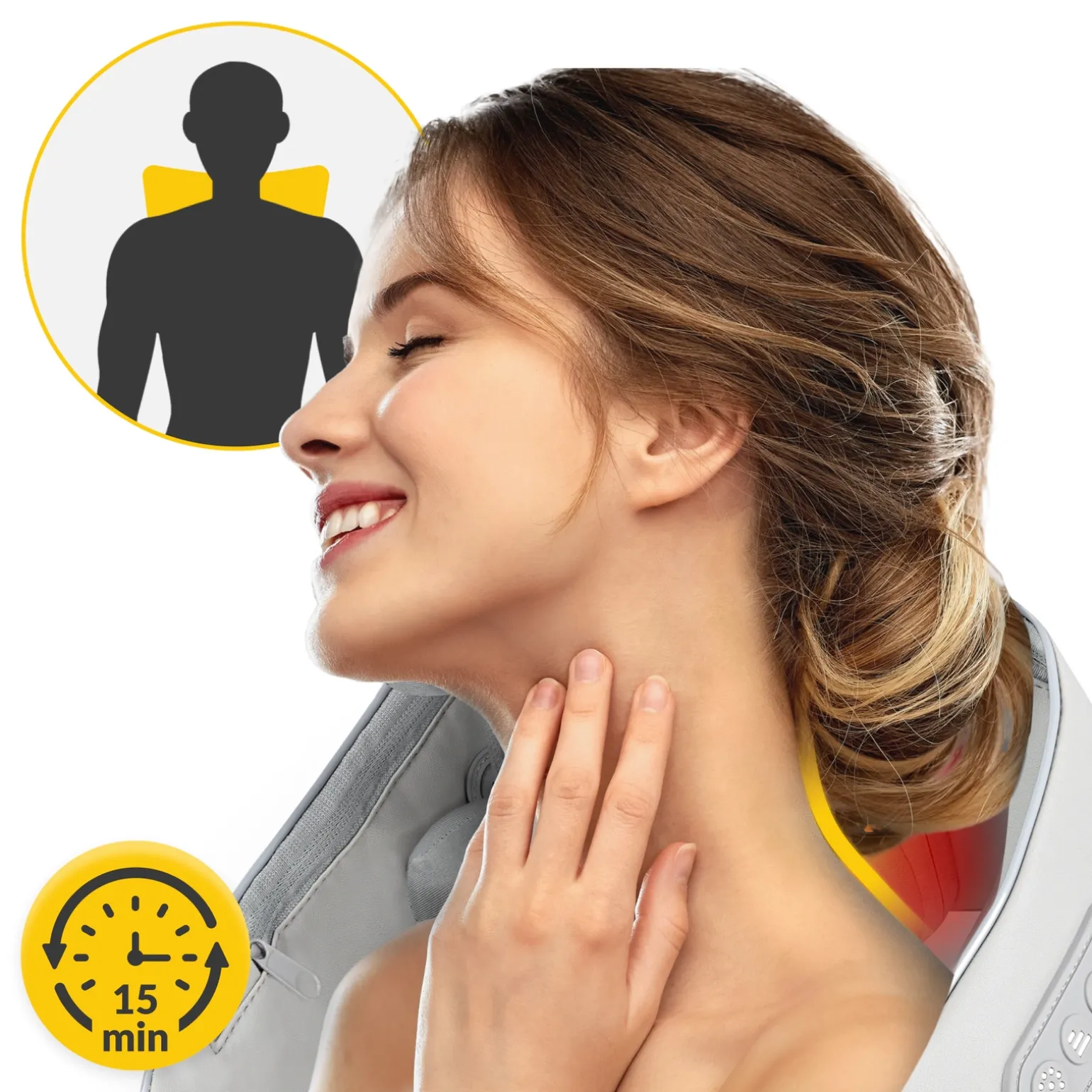 Masażer do karku i szyi SHIATSU EVO+