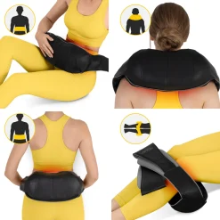 Masażer do karku i szyi SHIATSU PRO+ szary