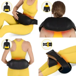 Masażer do karku i szyi SHIATSU PRO+ złoty