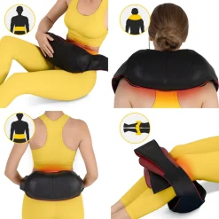 Masażer do karku i szyi SHIATSU PRO+ wiśniowy
