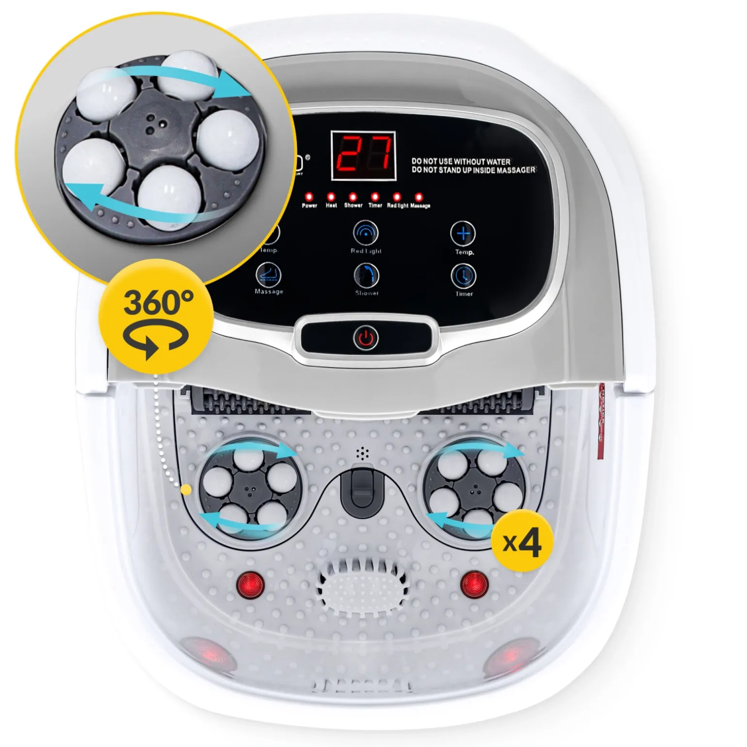 Masażer wodny do stóp FOOT MASSAGER PRO+
