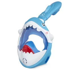 Maska do nurkowania dla dzieci TSUNAMI SHARK niebieska