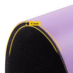 Mata do jogi i ćwiczeń antypoślizgowa 4 mm fioletowa