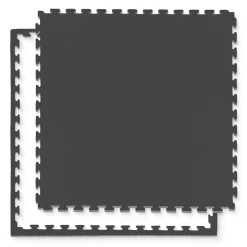 Mata ochronna piankowa PUZZLE na podłogę 100 x 100 cm szara