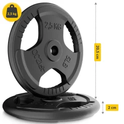 Obciążenie żeliwne 4 x 2,5 kg