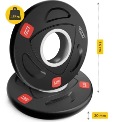 Obciążenie olimpijskie 2 x 1,25 kg