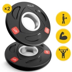 Obciążenie olimpijskie 2 x 1,25 kg