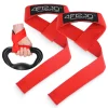 Paski treningowe do martwego ciągu Deadlift Straps czerwone